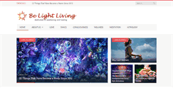 Desktop Screenshot of belightliving.com
